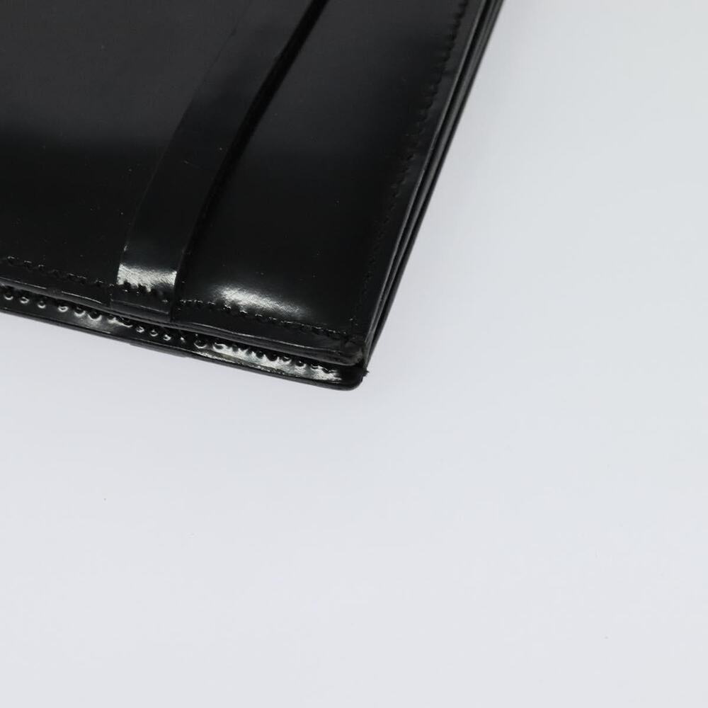 GUCCI Shoulder Bag Patent Leather Black Silver - Picture 14 of 16